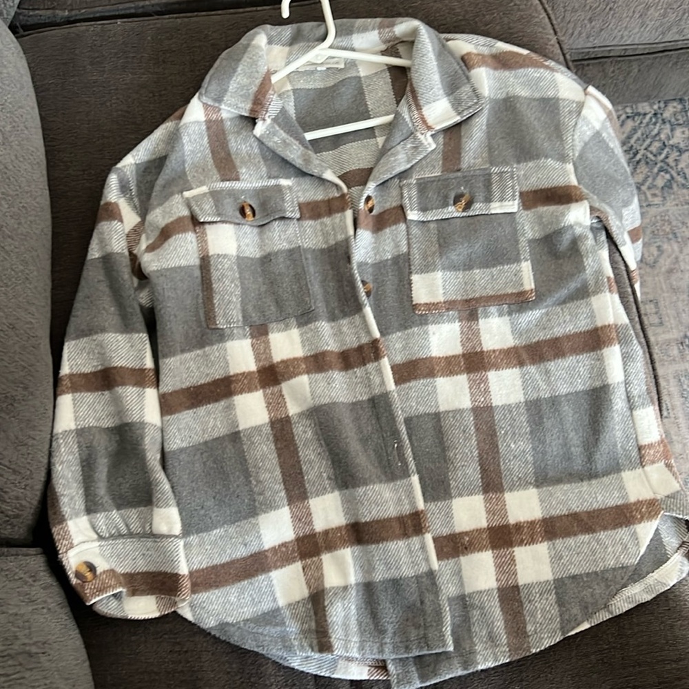 Hazel and olive plaid shirt